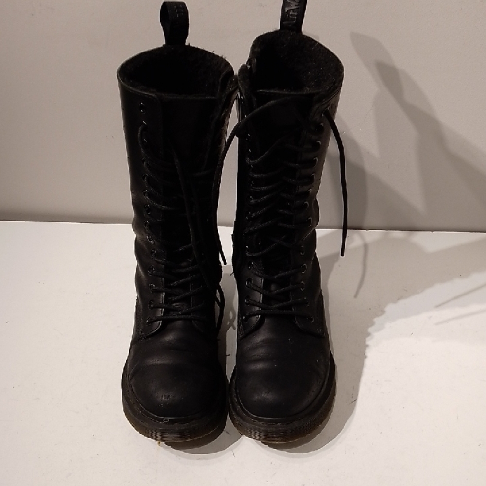 Dr. Martens Black Combat Boots